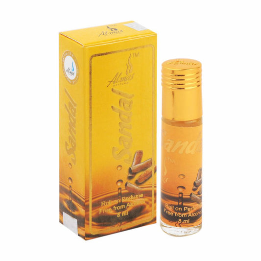 Shop Almas Attar  SANDAL | Economy Ittar | Alcohol Free Perfume Oil 8ML