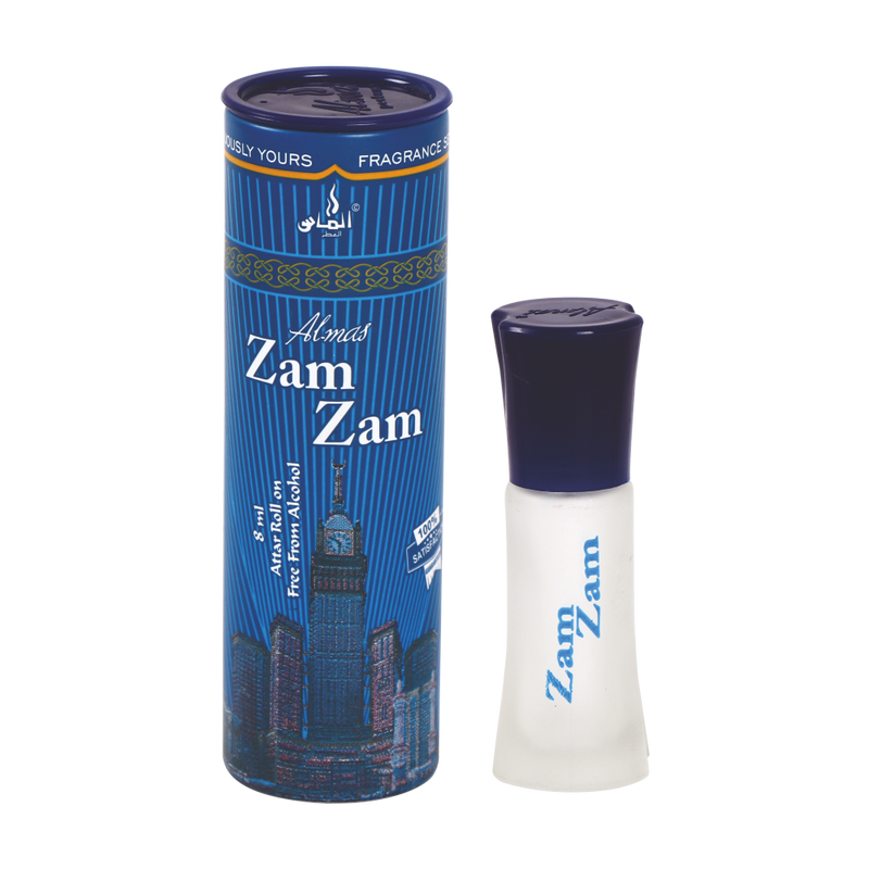 Shop Almas Attar  ZAM ZAM  | Exclusive Tina Ittar | Alcohol Free Perfume Oil 8ML
