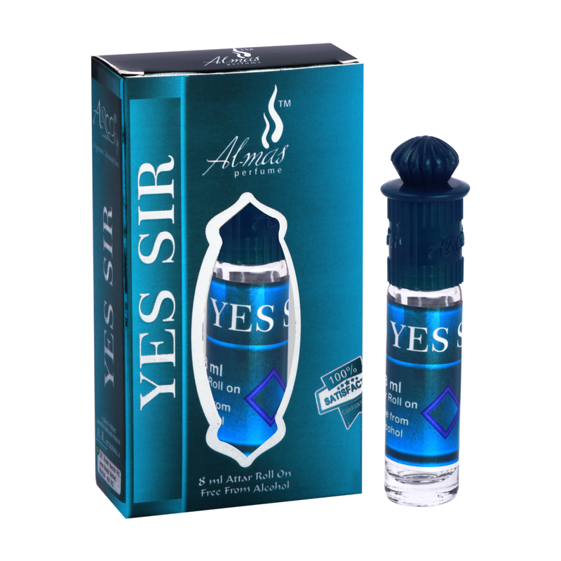 Shop Almas Attar  YES SIR | Taj Ittar | Alcohol Free Perfume Oil 8ML