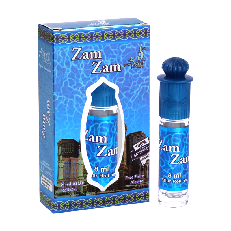 Shop Almas Attar  ZAM ZAM  | Taj Ittar | Alcohol Free Perfume Oil 8ML