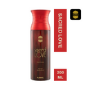 Shop AJMAL Sacred Love Pour Femme Parfum Deodrant Body Spray 200ML