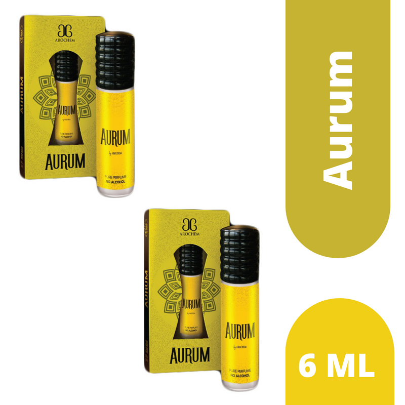 Arochem Aurum Attar 6ml Each (Pack of 2)