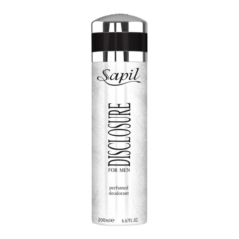 Shop Sapil Disclosure White Perfumed Deodorant 200ML For Men