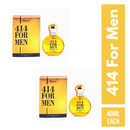 Always 414 For Men Perfume 40ML Each (Pack of 2)