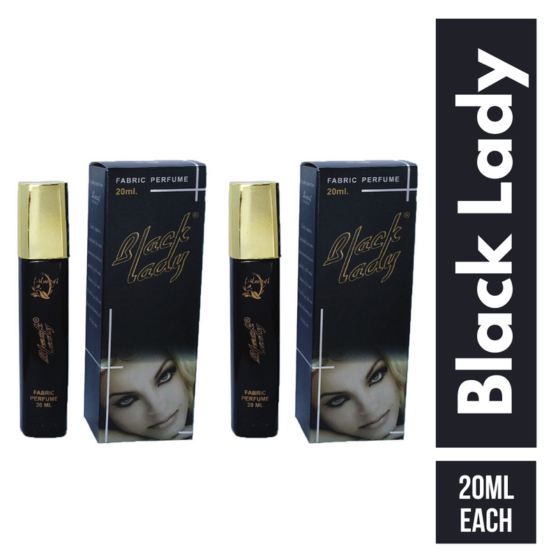 Always Black Lady Perfume 20ML Each (Pack of 2)