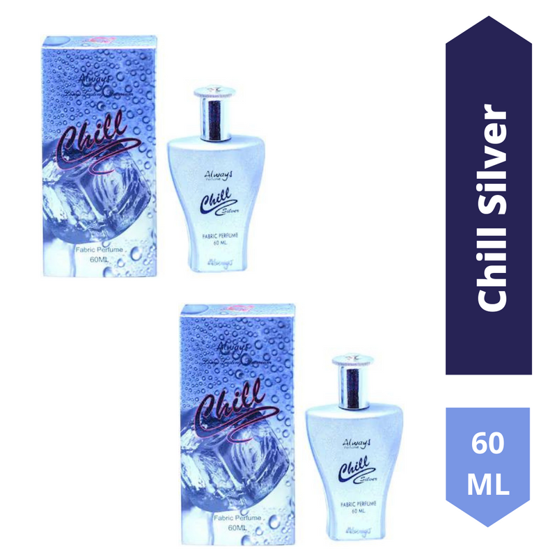 Shop Always Chill Silver Perfume 60ML Each (Pack of 2)