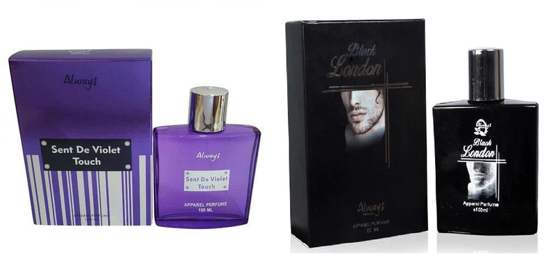 Shop Always Emperor & Black London Perfume 100ML Each (Pack of 2)