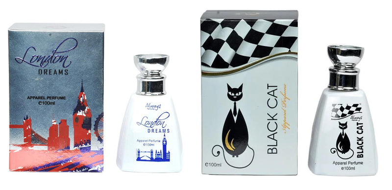 Shop Always Magnet & Black Cat Perfume 100ML Each (Pack of 2)