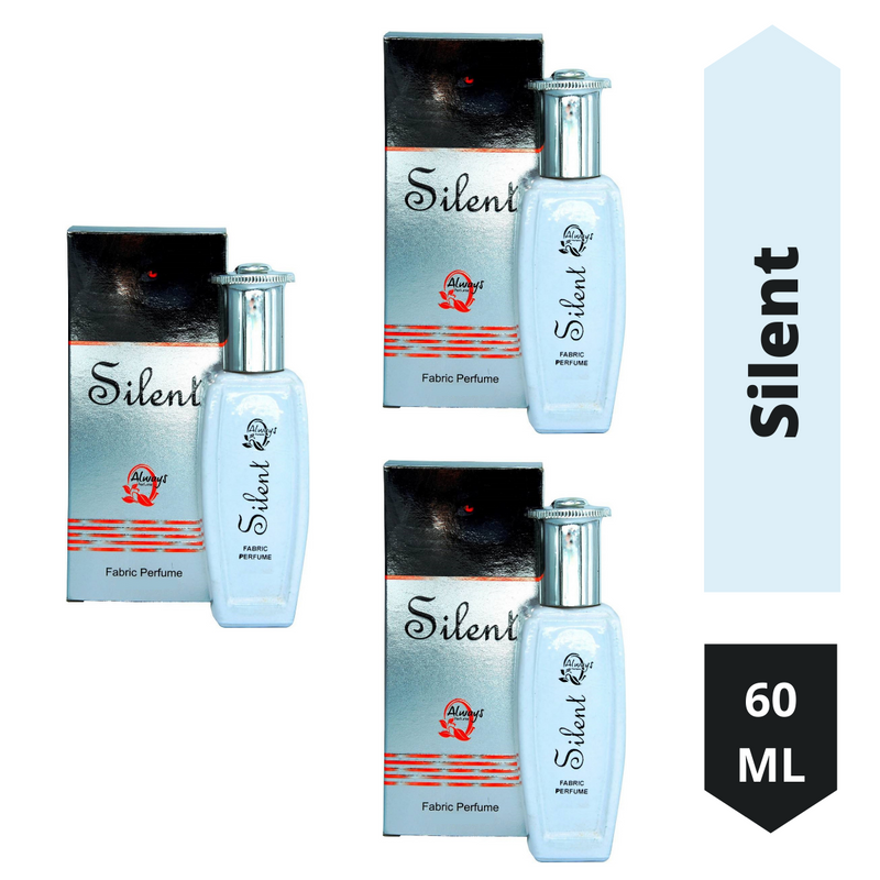 Shop Always Silent Perfume  60ML  Each (Pack of 3)