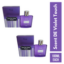 Always Scent DE Violet Touch Perfume 100ML Each (Pack of 2)