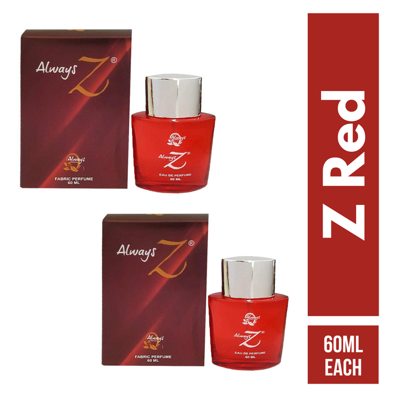 Always Z Red Perfume 60ML Each (Pack of 2)