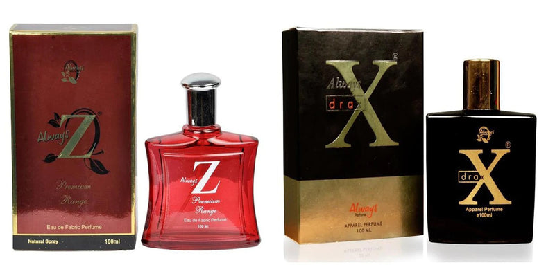 Always Z Red & Drax Perfume 100ML Each (Pack of 2)