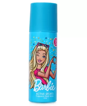 Shop Barbie Active Sport Fragrance Body Spray 100ML