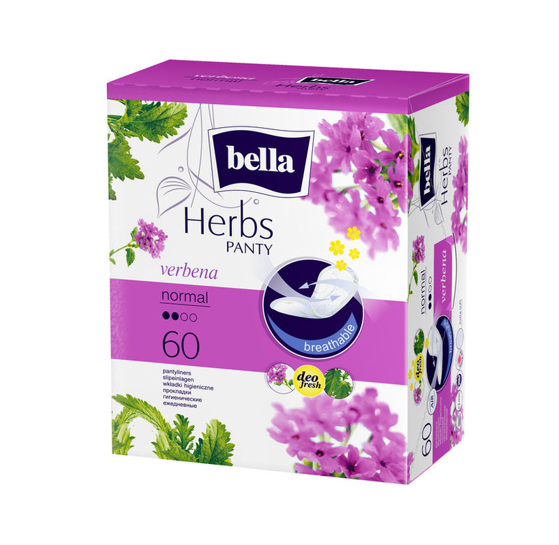 Shop Bella Herbs Panty Liners With Verbena 60 Pieces