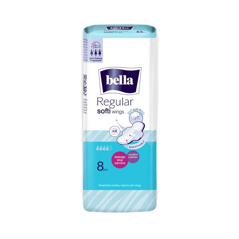 Bella Regular Softi Classic Sanitary Pads 8 Pcs