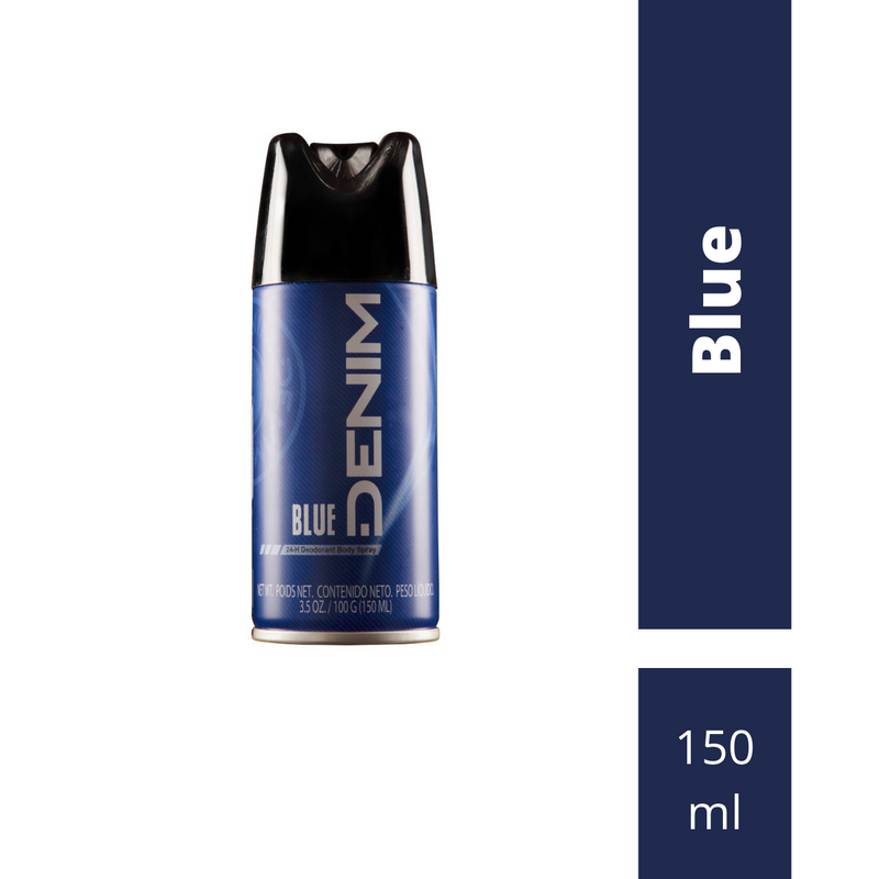 Shop Denim Blue Deodorant Body Spray 150ml