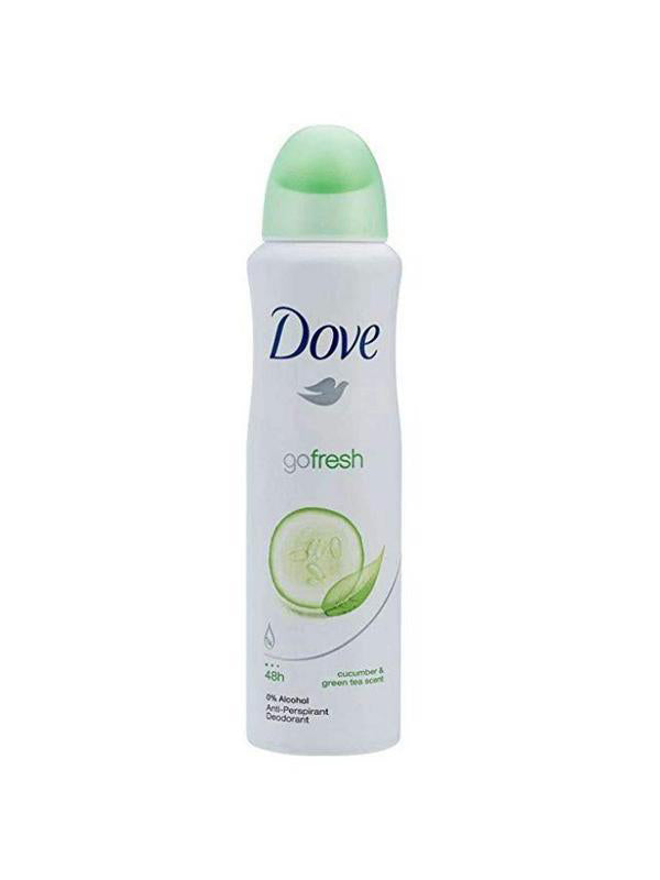 Shop Dove Go Fresh Cucumber and Green Tea Scent Antiperspirant 150ML For Women