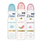 Shop Dove Mineral Touch, Go Fresh Pomegranate, Beauty Finish Pack of 3 Deodorant Sprays For Women