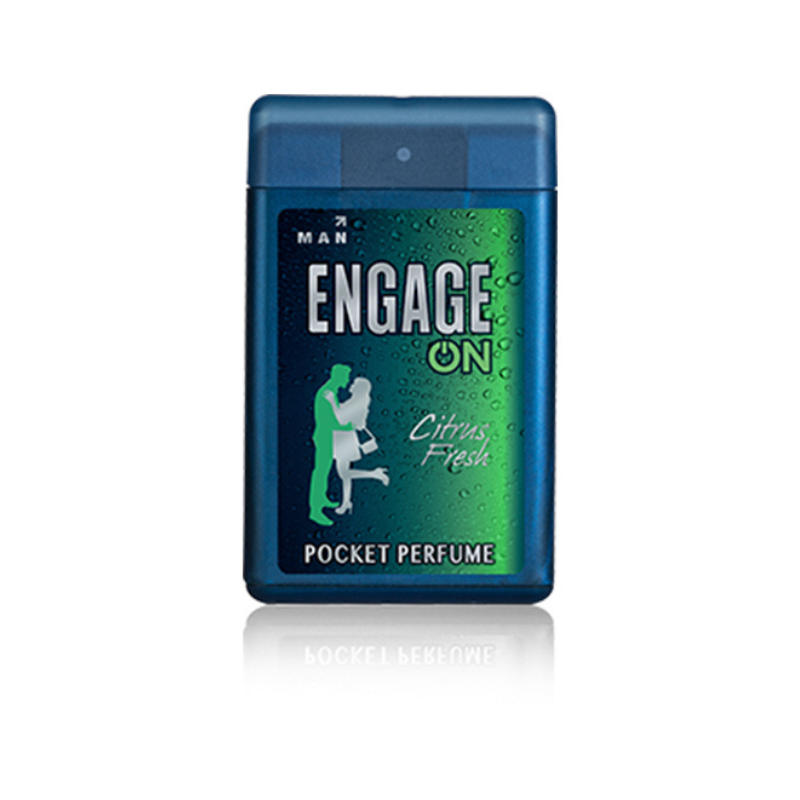 Engage On Citrus Fresh Pocket Perfume 18ML