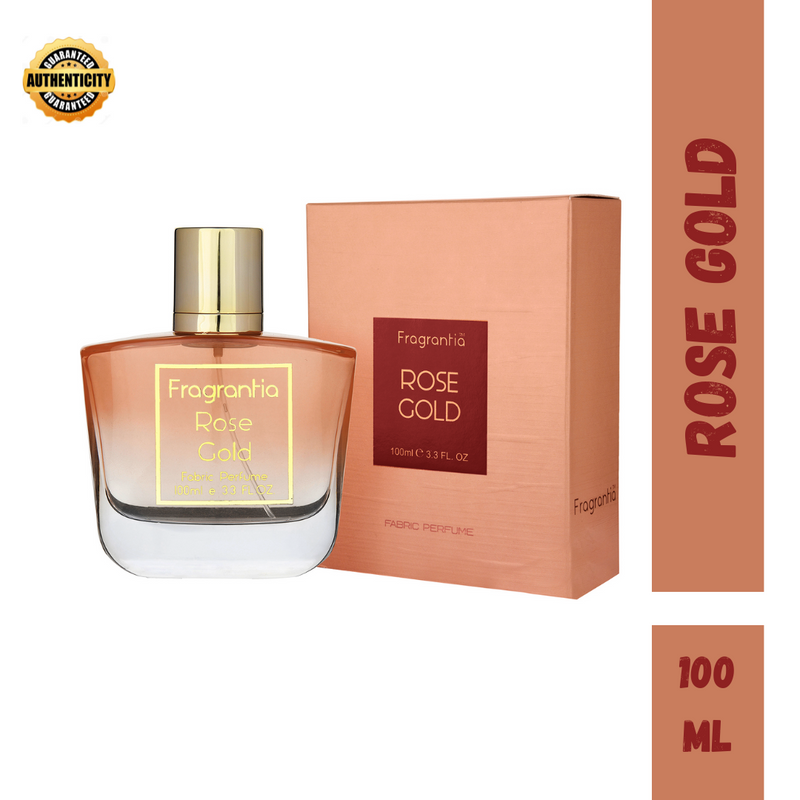 Fragrantia Rose Gold Fabric Perfume 100ml