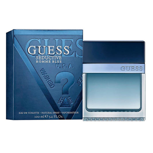 Shop Guess Seductive Homme Blue EDT Perfume For Men 100ML