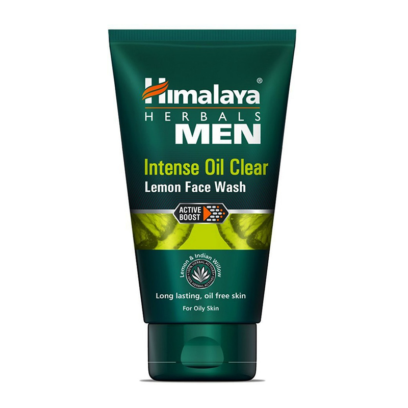 Shop Himalaya Men Intense Oil Clear Lemon Face Wash 100ML