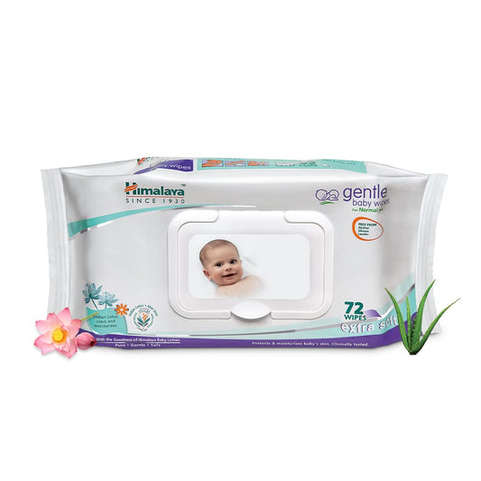 Himalaya Baby Wipes (72 Wipes)