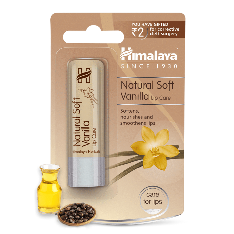Shop Himalaya Natural Soft Vanilla Lip Balm 4.5 g