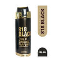 HP 818 Black Deodorant Body Spray 200 ML