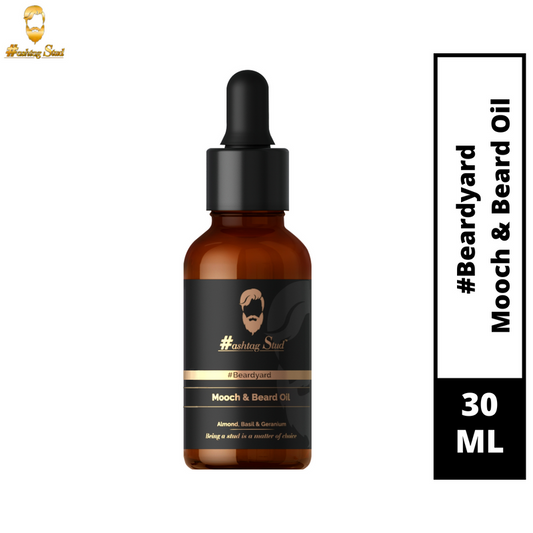 Hashtag Stud #Beardyard Mooch & Beard Oil 30ml