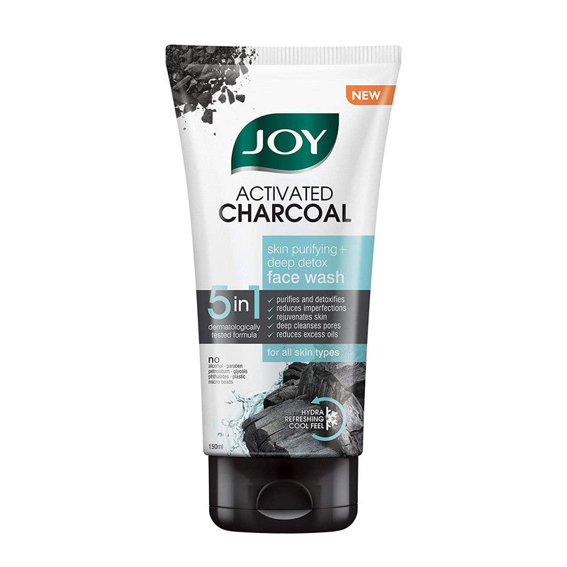 Shop Joy Activated Charcoal Skin Purifying Deep Detox Face Wash 100ML