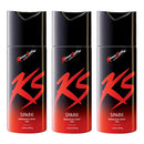 Shop KamaSutra Spark Pack Of 3 Deodorants For Men