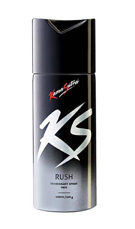 Shop Kamasutra Rush Deodorant Spray 150ML For Men