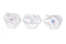Shop BelleGirl 100% Cotton Briefs Combo With White Colour, Pack of 3