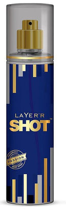 Shop Layerr Shot Gold Series Passion Perfume Body Spray 135ML for Men