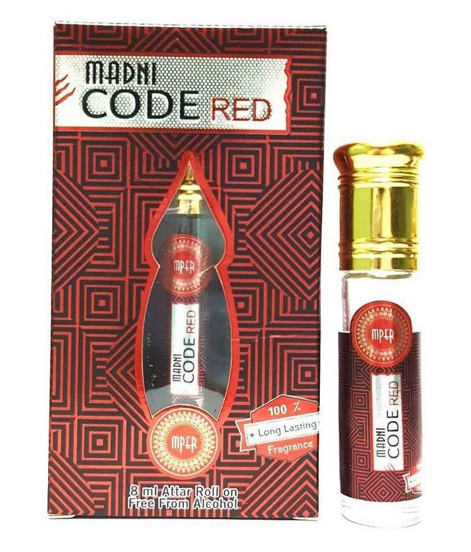 Madni Code Red Economic Attar 8ml