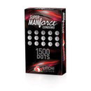 Shop Manforce 1500 Dots Litchi Flavoured Condoms 10 PCS