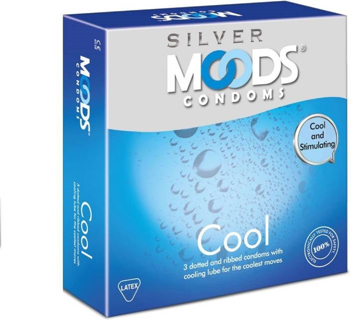 Shop Moods Silver Cool Condom