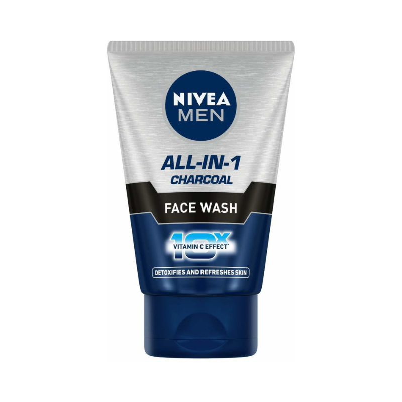 Nivea  All-in-1 Charcoal Face Wash 100Gm