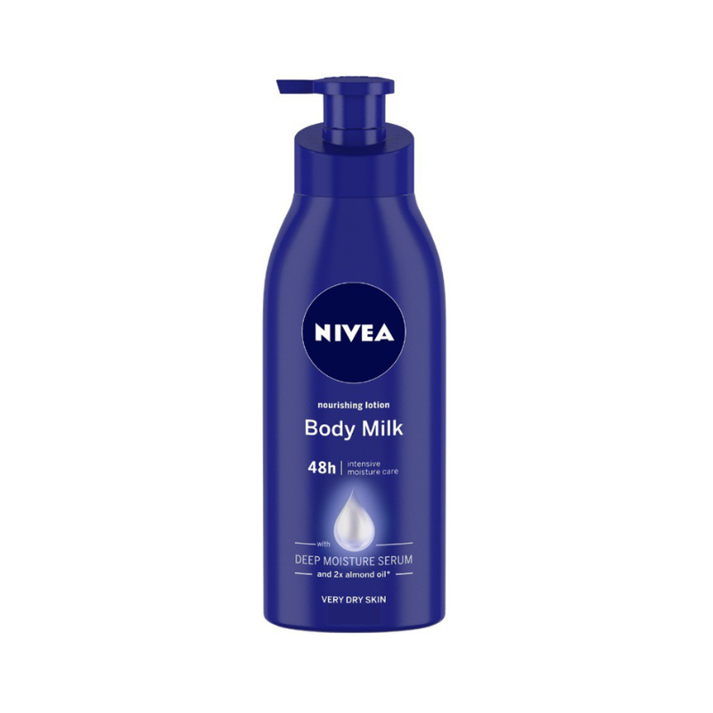 Nivea Body Milk 48 hrs Nourishing Lotion for Very Dry Skin 600ML