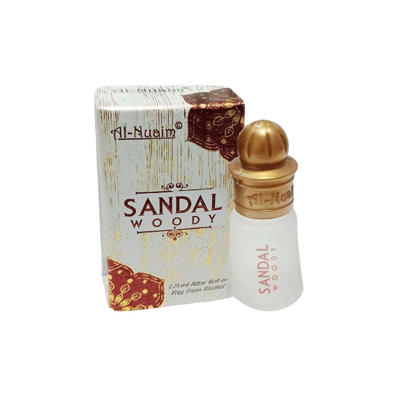 Shop Al-Nuaim Attar Sandal Woody Exclusive Ittar 2ML