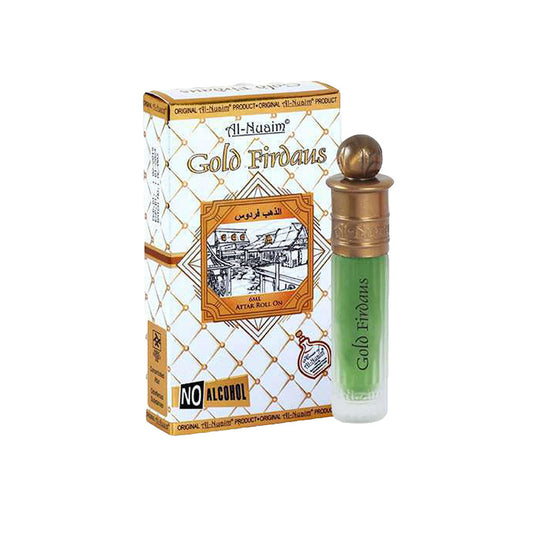 Shop Al-Nuaim Attar Gold Firdaus Chrome Exclusive Ittar 6ML