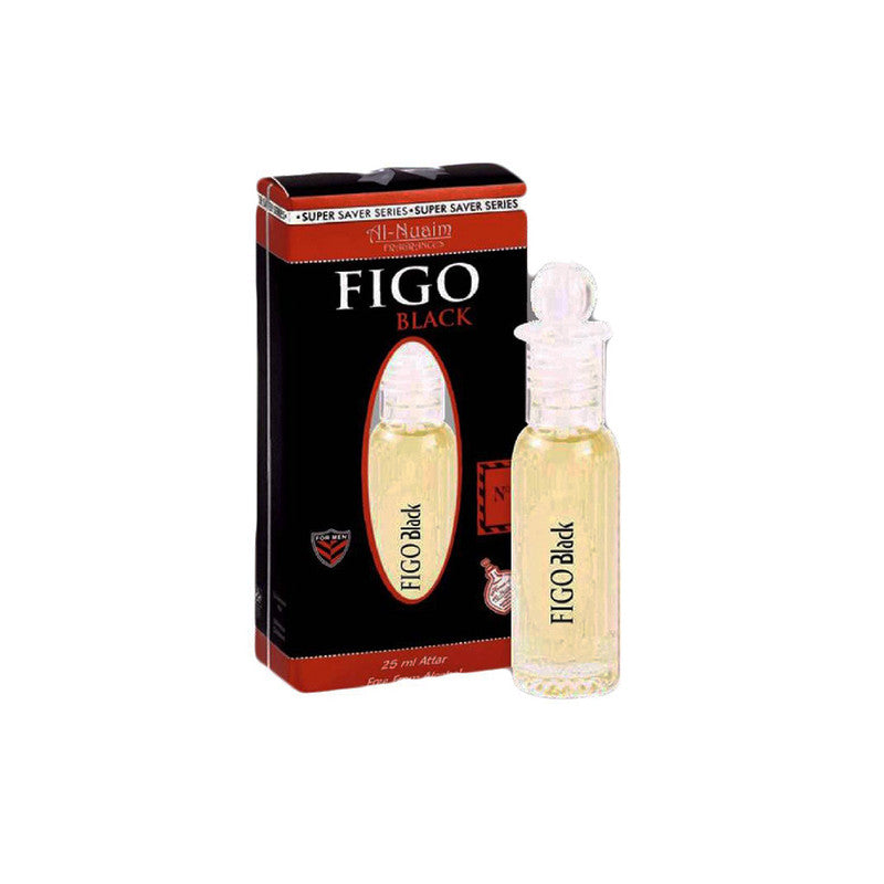 Shop Al-Nuaim Attar Figo Black Fancy Exclusive Ittar 25ML