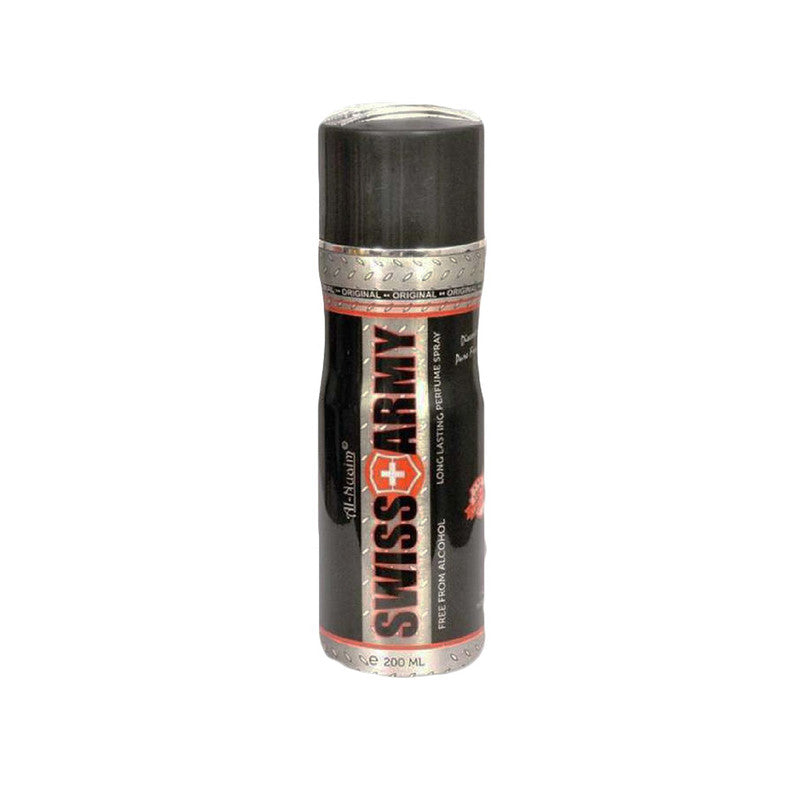 Shop Al-Nuaim Swiss Army No Alcohol Deodorant 200ML