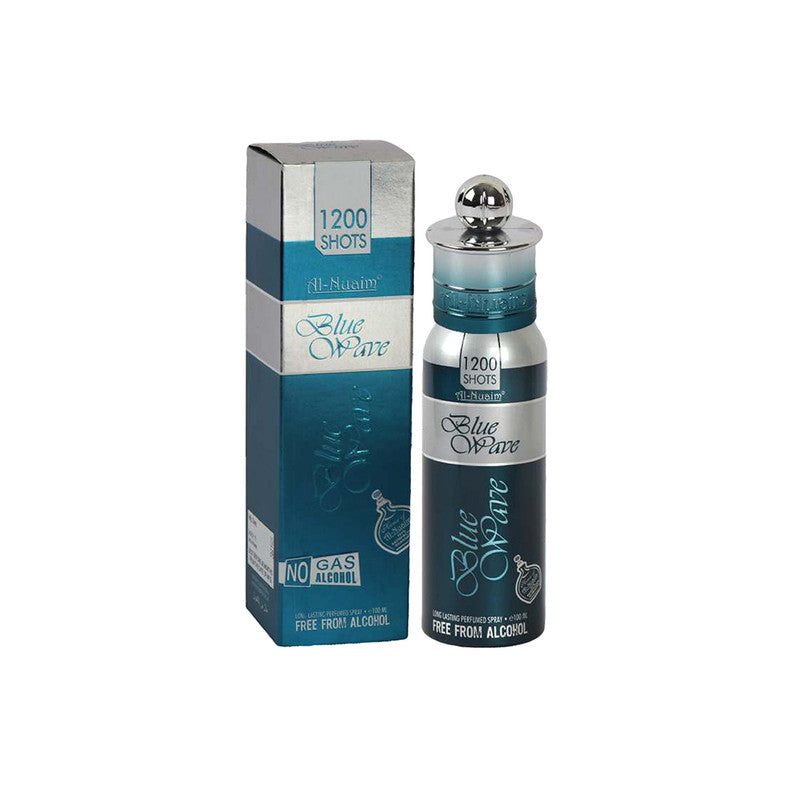 Shop Al-Nuaim Blue Wave 1200 Shots No Gas Perfume 100ML