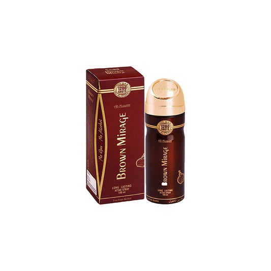 Shop Al-Nuaim Brown Mirage 1200 Shots No Gas Perfume 100ML