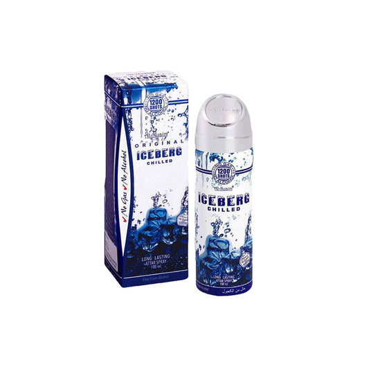 Shop Al-Nuaim Ice Berg Chilled 1200 Shots No Gas Perfume 100ML