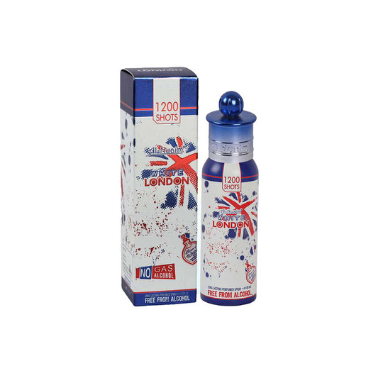 Shop Al-Nuaim White London 1200 Shots No Gas Perfume 100ML