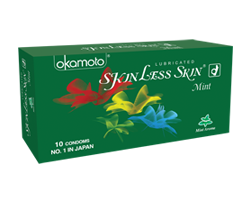 Shop Okamoto Skinless Skin Mint Flavoured Condom