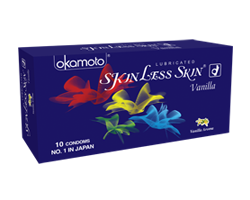 Shop Okamoto Skinless Skin Vanilla Flavoured Condom